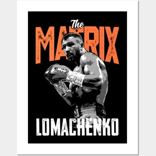 Lomachenko The Matrix (orange) Posters and Art